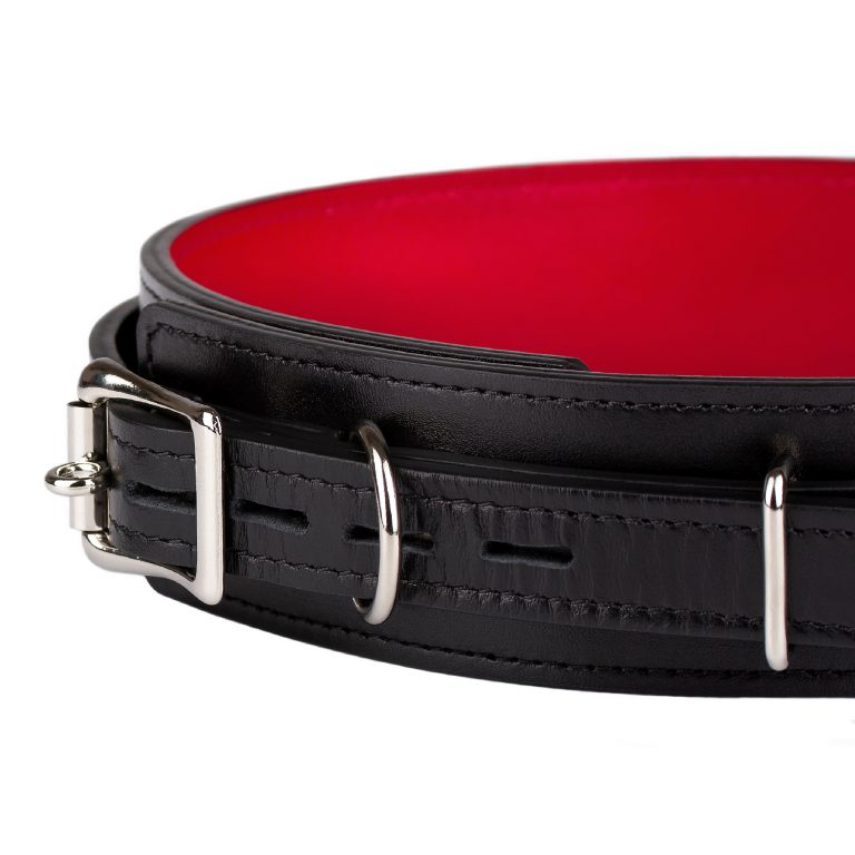 collarLB black red silver 4